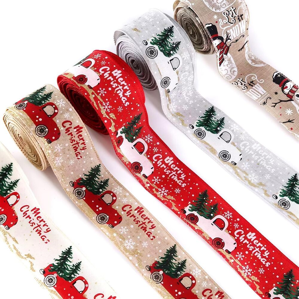 7232 Christmas Headbands, 12 Pack Party Hat Snowman Headbands Tree Reindeer
